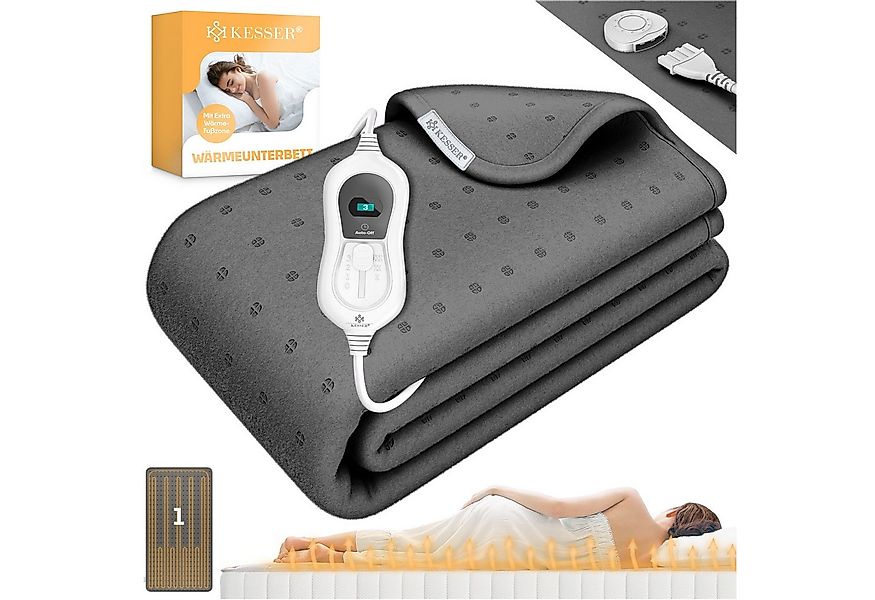 KESSER Wärmeunterbett, Wärmeunterbett mit Abschaltautomatik Fernbedienung H günstig online kaufen
