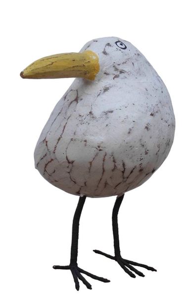 Deko-Impression Tierfigur Freche, witzige Möwe Statue günstig online kaufen