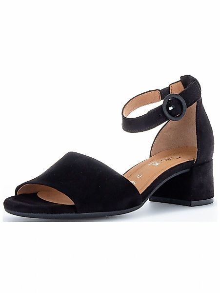 Gabor Riemchensandale "Gabor Sandalen Veloursleder" günstig online kaufen