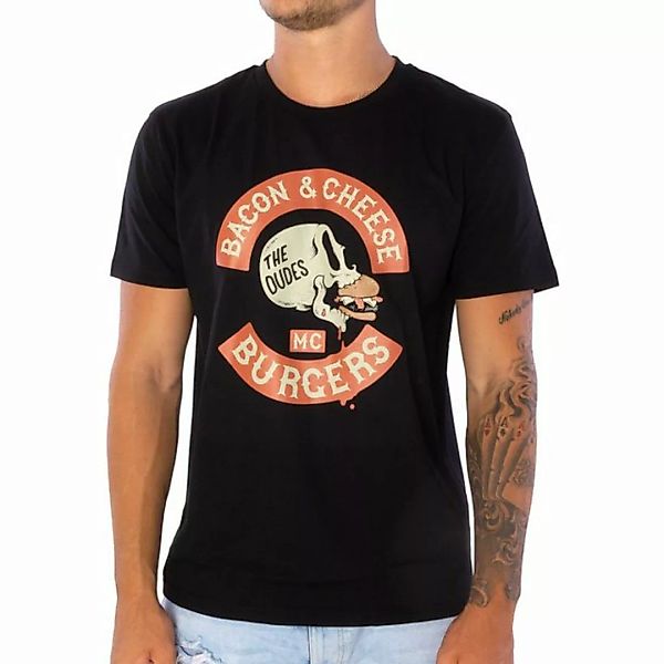 The Dudes T-Shirt T-Shirt The Dudes Bacon Cheese Burgers (1 Stück, 1-tlg) günstig online kaufen