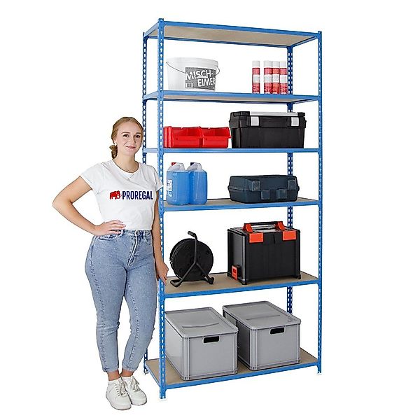PROREGAL® Schwerlastregal GIANT MULI 250x80x30cm 6 günstig online kaufen