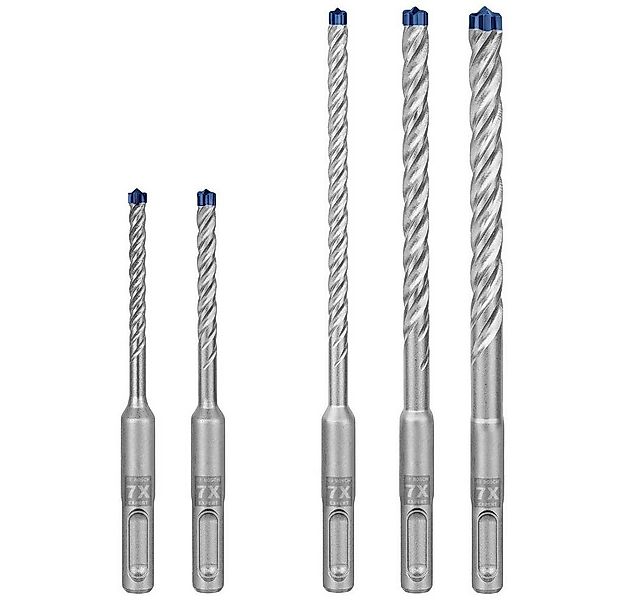 BOSCH Spiralbohrer Hammerbohrer-Set, 5/6/6/8/10 mm, 5-tlg 2608900197 günstig online kaufen