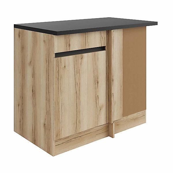 Optifit Eckunterschrank 100 x 88 x 60 cm Kaya290 Wildeiche Nachbildung günstig online kaufen