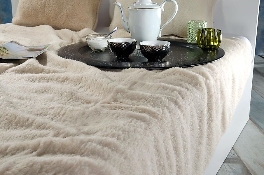 Wolldecke Wolldecke (Bettdecke) "Almond" aus 100% günstig online kaufen