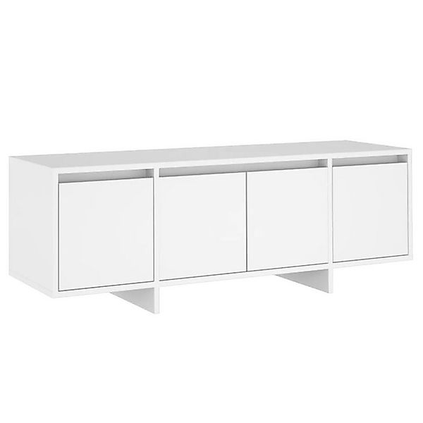 furnicato TV-Schrank Weiß 120x30x40,5 cm Holzwerkstoff (1-St) günstig online kaufen