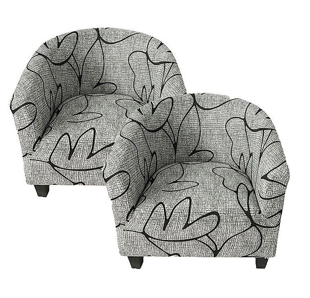 FELIXLEO Sesselhusse Schonbezug Abnehmbarer und waschbarer Sessel Sofa-Scho günstig online kaufen