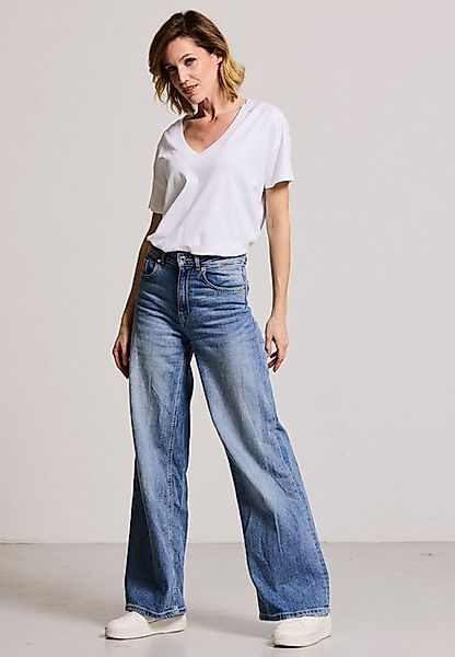 Andijamo-Fashion Stretch-Hose FLOW FIT Jeans Wide-Leg, 5-Pocket günstig online kaufen
