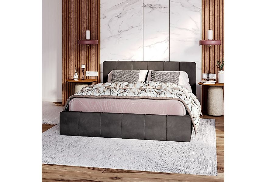 FDM Polsterbett FLORIDA Bettgestell 90x200, 120x200, 140x200, 160x200, 180x günstig online kaufen