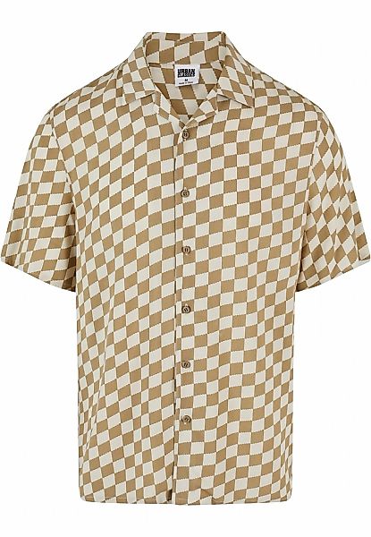 URBAN CLASSICS Kurzarmhemd "Urban Classics Herren Viscose AOP Resort Shirt" günstig online kaufen