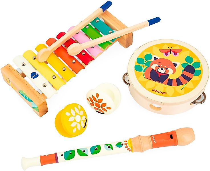 Janod Spielzeug-Musikinstrument Musik-Set - Gioia, FSC® - schützt Wald günstig online kaufen