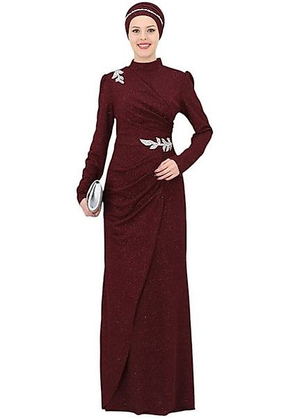 fashionshowcase Maxikleid Damen Abendkleid im Abaya-Stil - Modest Fashion m günstig online kaufen