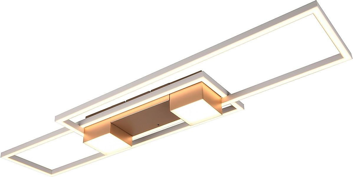 TRIO Leuchten LED Deckenleuchte ALBANY LED Deckenlampe 37W 4300 Lumen warmw günstig online kaufen