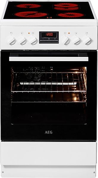 AEG Elektro-Standherd »CCB544COBW«, mit FlexiRunners™ – Teilauszug (2 Paar) günstig online kaufen