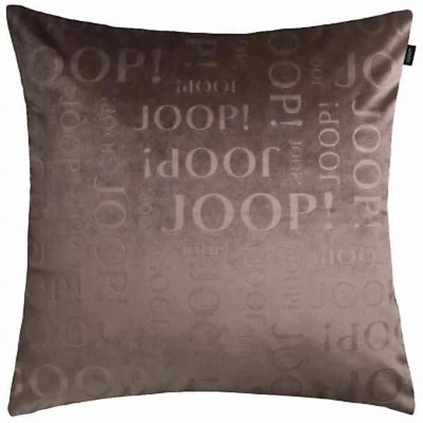 JOOP! Kissenhülle Match Umbra - 020 45x45 cm Kissenhüllen braun Gr. 45 x 45 günstig online kaufen