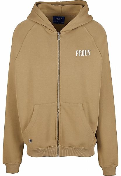 PEQUS Sweatjacke "PEQUS PEQUS Back Logo Zip-Hoodie" günstig online kaufen