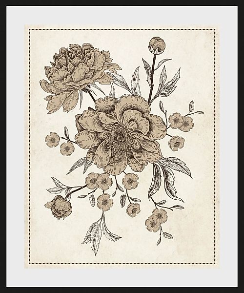 queence Bild »Rosalie«, (1 St.), HD Premium Poster-Druck inkl. Holzrahmen günstig online kaufen