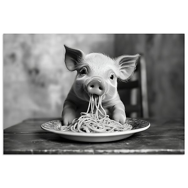 MuchoWow Poster Schwein - Niedlich - günstig online kaufen
