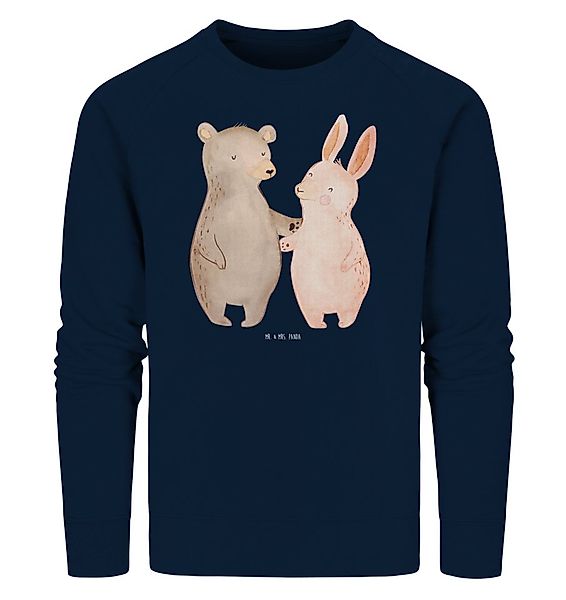 Mr. & Mrs. Panda Longpullover Bär und Hase Umarmen Größe XXL - French Navy günstig online kaufen