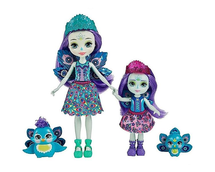 Mattel® Anziehpuppe Mattel HCF83 - Enchantimals - Patter Peacock und Piepa günstig online kaufen
