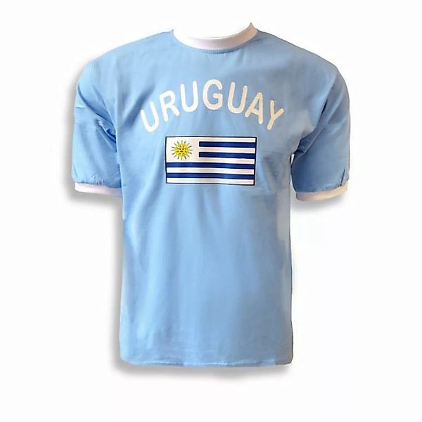 Sonia Originelli T-Shirt Fan-Shirt "Uruguay" Unisex Fußball WM EM Herren T- günstig online kaufen