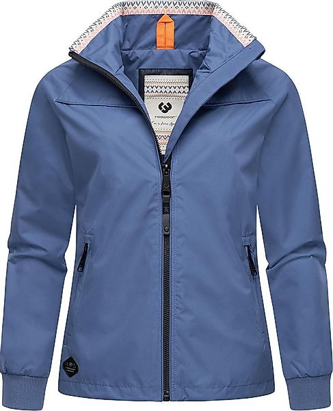 Ragwear Outdoorjacke Apola Wasserdichte Damen Übergangsjacke mit hohem Krag günstig online kaufen