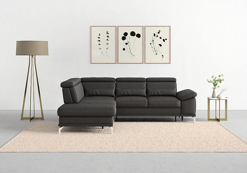 sit&more Ecksofa Cabrio L-Form, B: 274 günstig online kaufen