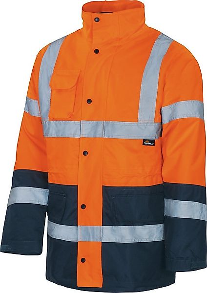 vizwell Funktionsparka 2 in 1 Warnschutz Parka Arbeitsjacke Warnschutzjacke günstig online kaufen