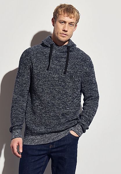 STREET ONE MEN Strickpullover, aus reiner Baumwolle günstig online kaufen