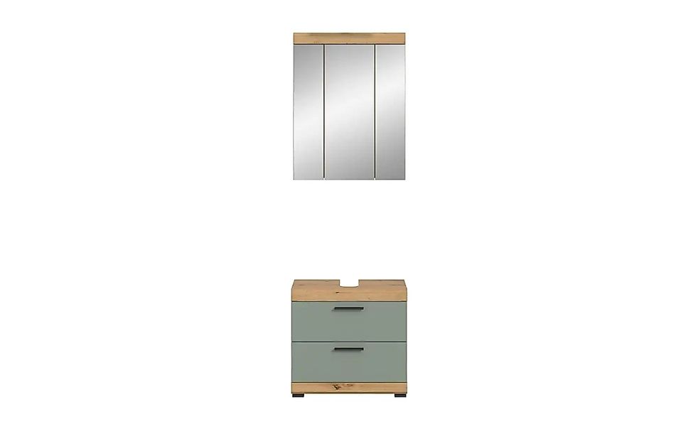 Badmöbel-Set SCHLOONSEE  2 tlg.  bestehend aus: Waschbeckenunterschrank  Sp günstig online kaufen