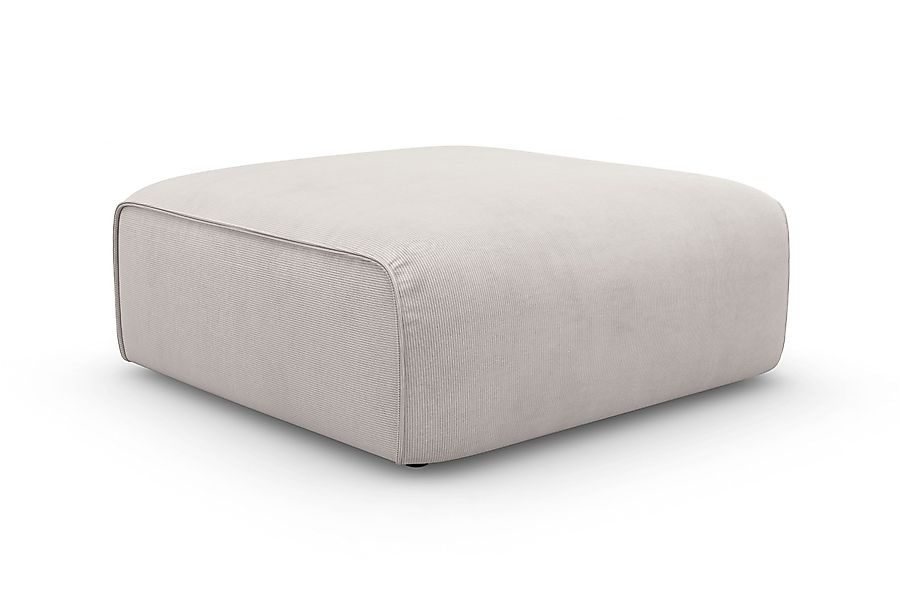 RAUM.ID Polsterhocker "Merid Sitzhocker, Maße B/T/H: 97/97/43 cm", als Modu günstig online kaufen
