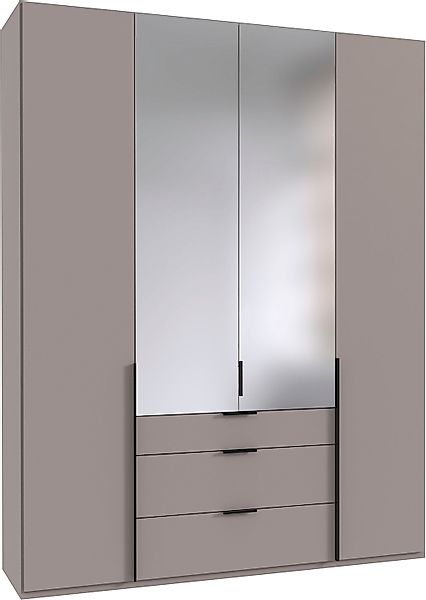 Wimex Drehtürenschrank "Mugano" mit langen oder kurzen Griffen aus Metall, günstig online kaufen