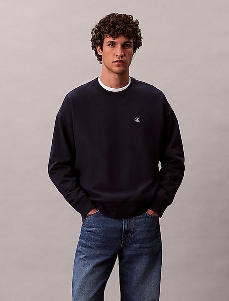 Calvin Klein Jeans Sweatshirt regular fit, Rundhalsausschnitt günstig online kaufen