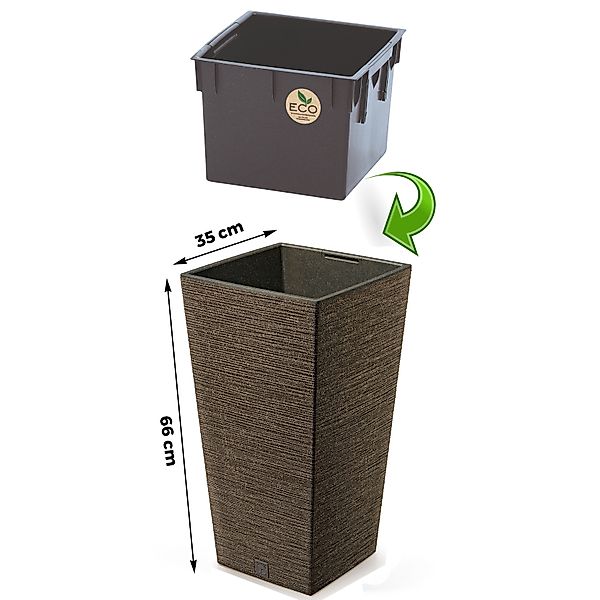 Annastore Pflanzkübel Pflanzsäule aus Kunststoff Pflanzgefäß günstig online kaufen