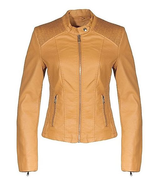 malito more than fashion Kurzoverall 5195 Bikerjacke Slimfit mit Steppung günstig online kaufen