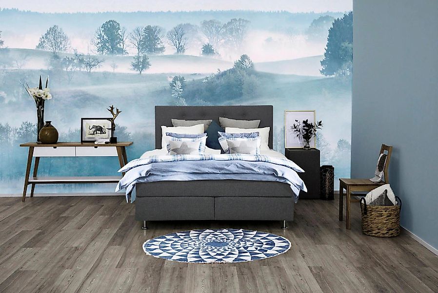 Home affaire Boxspringbett "Nordica" inkl. Topper, auch in Überlänge 200/22 günstig online kaufen