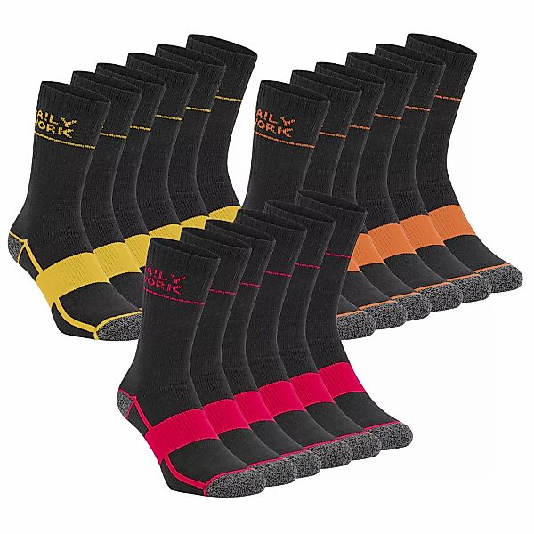 DA!LY UNDERWEAR CREW WORK SOCKS ARCH SUPPORT Regular Herren Arbeitssocken 9 günstig online kaufen