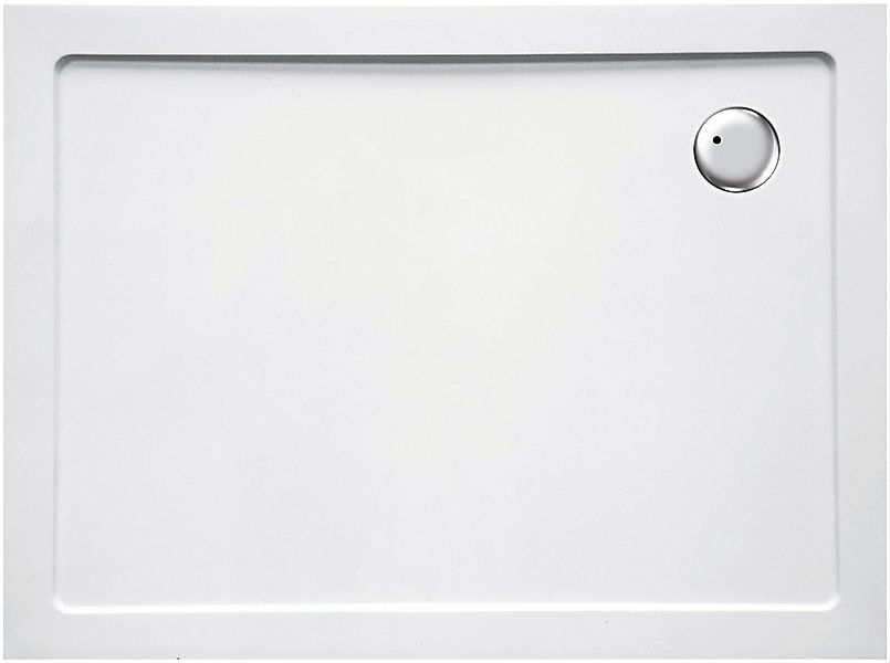 Sanotechnik Duschwanne eckig 100 cm x 80 cm Weiß günstig online kaufen