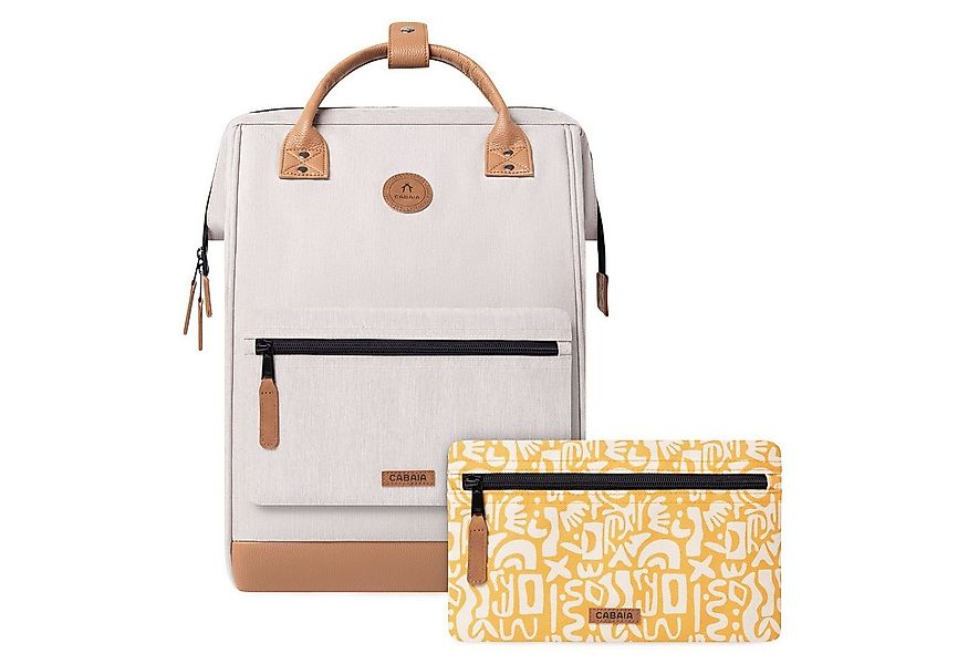 CABAIA Rucksack Melanged Backpack (Set, 3-tlg) günstig online kaufen