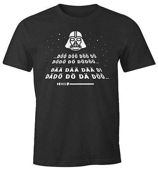 MoonWorks Print-Shirt Herren T-Shirt Laserschwert Melodie günstig online kaufen