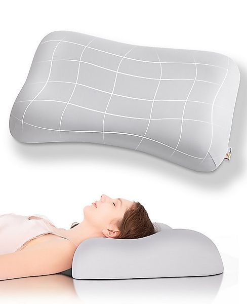 Elegear Nackenstützkissen Memory Foam Kissen Kopfkissen, Ergonomisches Orth günstig online kaufen