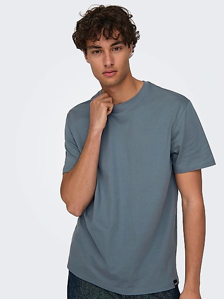 ONLY & SONS Rundhalsshirt ONSMAX LIFE günstig online kaufen