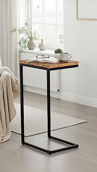 MR.DEKO Beistelltisch Materos 40x30x70 Mango Holz günstig online kaufen