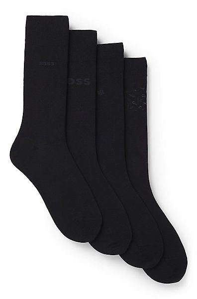 BOSS Socken 4PRSGiftset IconicCC Neuheit, verstärkte Zehen- und Fersenparti günstig online kaufen