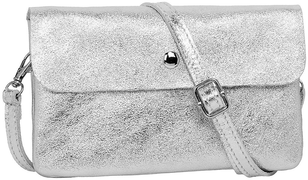 Caspar Umhängetasche Mini Leder Clutch Damen Handtasche - CLASSIC LINE - Mo günstig online kaufen