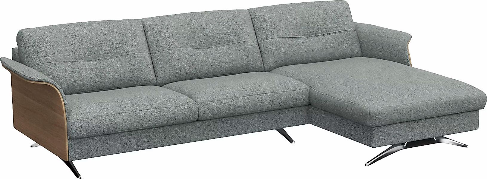 FLEXLUX Ecksofa »Glow bequem und komfortabel durch hochwertigen Sitzaufbau, günstig online kaufen