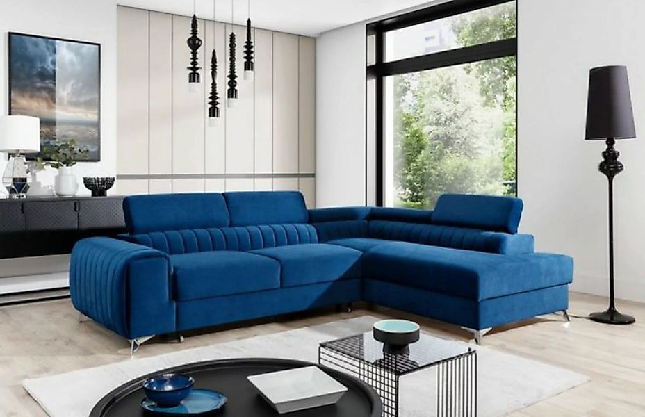 Luxusbetten24 Schlafsofa Designer Sofa Tirenni, mit Schlaf- und Klappfunkti günstig online kaufen