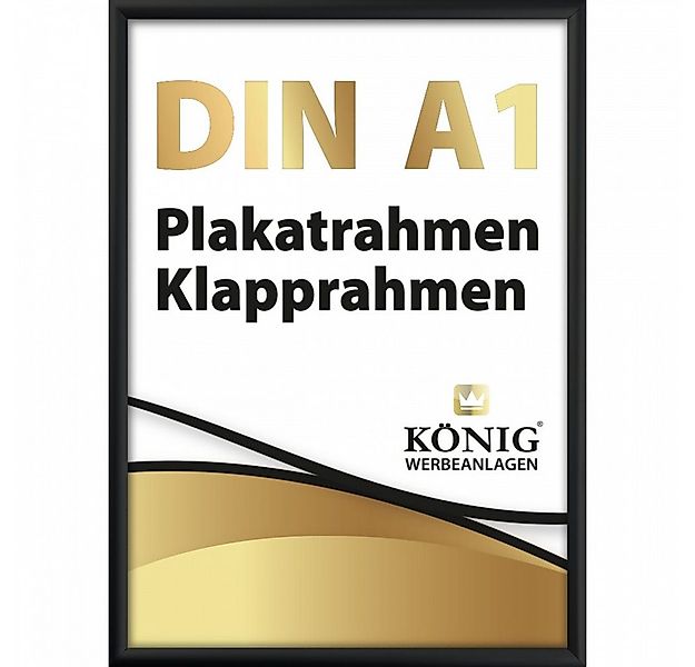 Dreifke Rahmen Dreifke® Plakatrahmen DIN A1, 25mm Aluminium Profil, schwarz günstig online kaufen