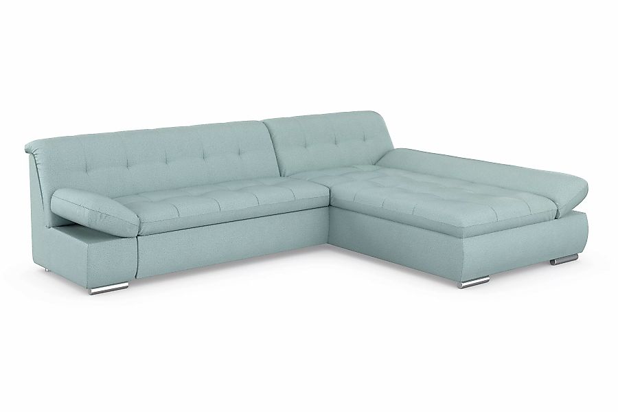 DOMO collection Ecksofa "Mona L-Form", wahlweise mit Bettfunktion günstig online kaufen