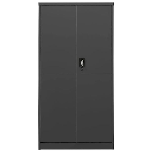 vidaXL Schließfachschrank Anthrazit 90x40x180 cm Stahl günstig online kaufen