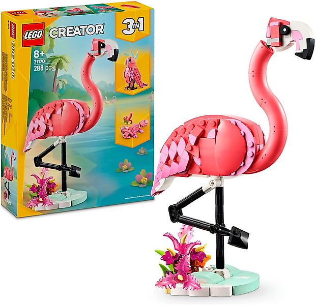 LEGO® Wilde Tiere: Rosa Flamingo (31170), günstig online kaufen